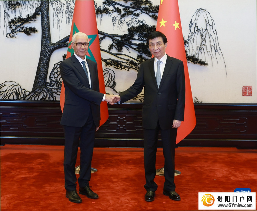 王沪宁会见摩洛哥众议长阿拉米(图1) 王沪宁会见摩洛哥众议长阿拉米(图1)