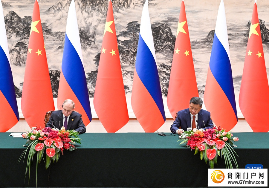 习近平同俄罗斯总统普京会谈(图10) 习近平同俄罗斯总统普京会谈(图10)