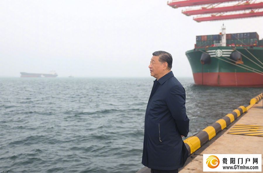 习近平在山东日照市考察调研(图2)