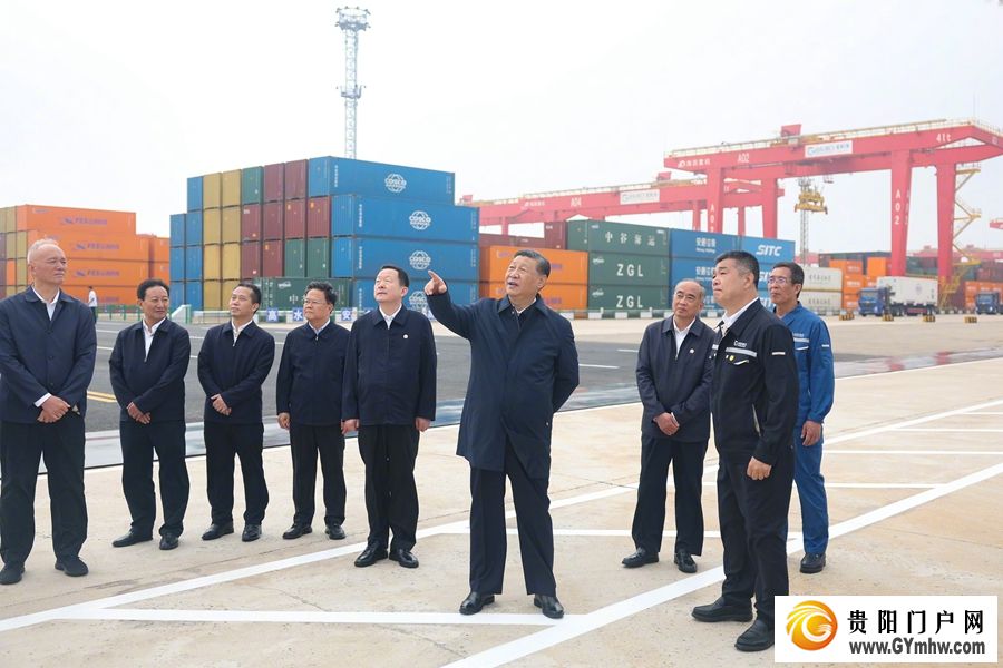 习近平在山东日照市考察调研(图1)