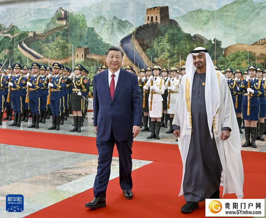 习近平同阿联酋总统穆罕默德会谈(图5) 习近平同阿联酋总统穆罕默德会谈(图5)