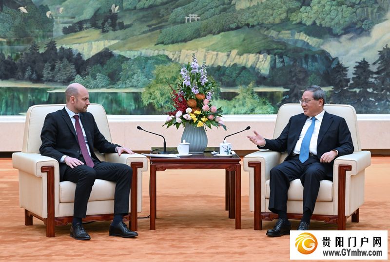 李强会见法国外长巴罗(图1) 李强会见法国外长巴罗(图1)