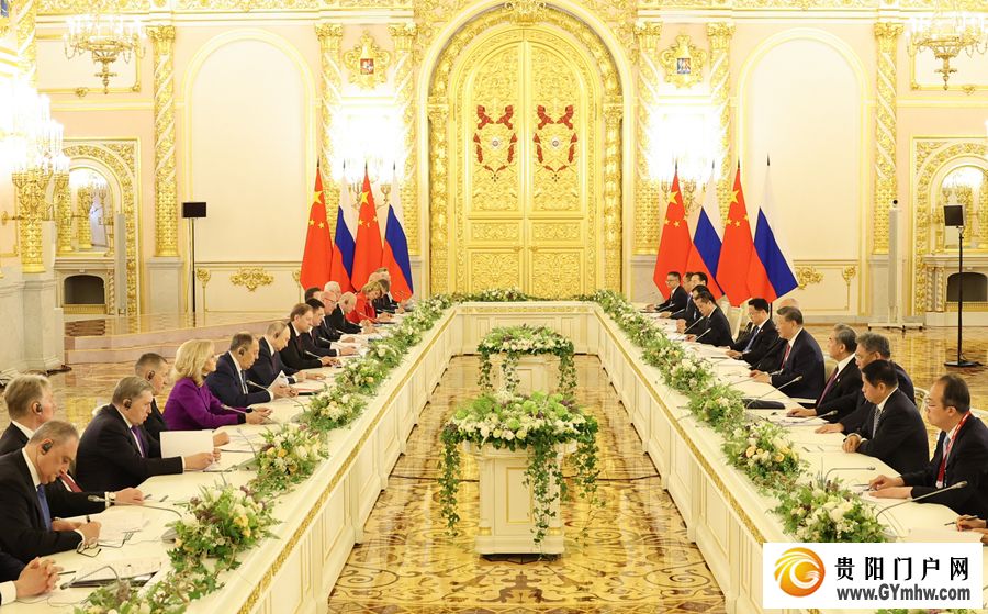 习近平同俄罗斯总统普京会谈(图6)