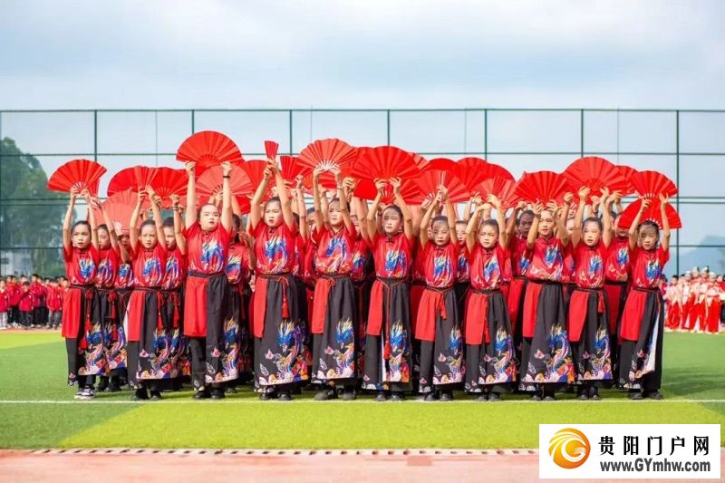 贞丰县首届中小学生运动会开幕(图3)